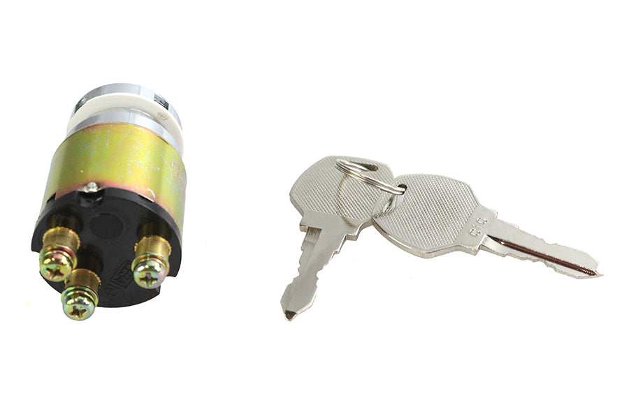 Universal 3 Position Ignition Key Switch