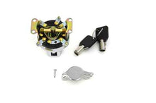 Load image into Gallery viewer, Fat Bob Ignition Switch with 5 Terminals Chrome