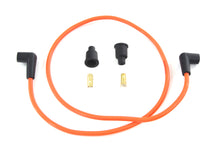 Load image into Gallery viewer, Orange Copper Core 7mm Spark Plug Wire Kit