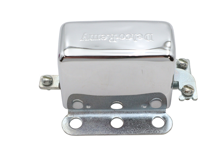Chrome Replica Delco Remy 3-Brush Generator Relay