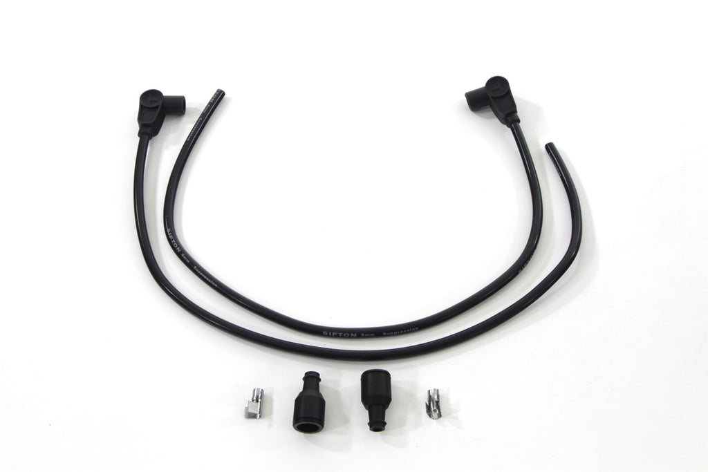 Universal Black 8mm Spark Plug Kit