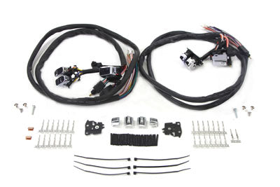 Handlebar Switch Kit Chrome with 60 inch Wires