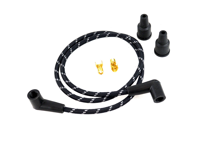 Universal 7mm Braided Spark Plug Wire Kit