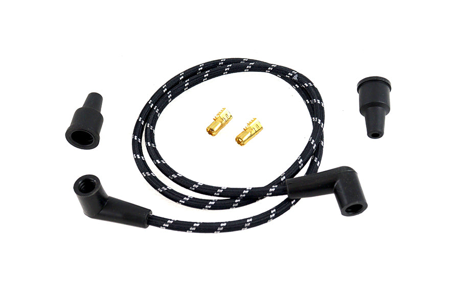 Universal 7mm Braided Spark Plug Wire Kit