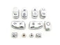 Handlebar Switch Cap Set Chrome