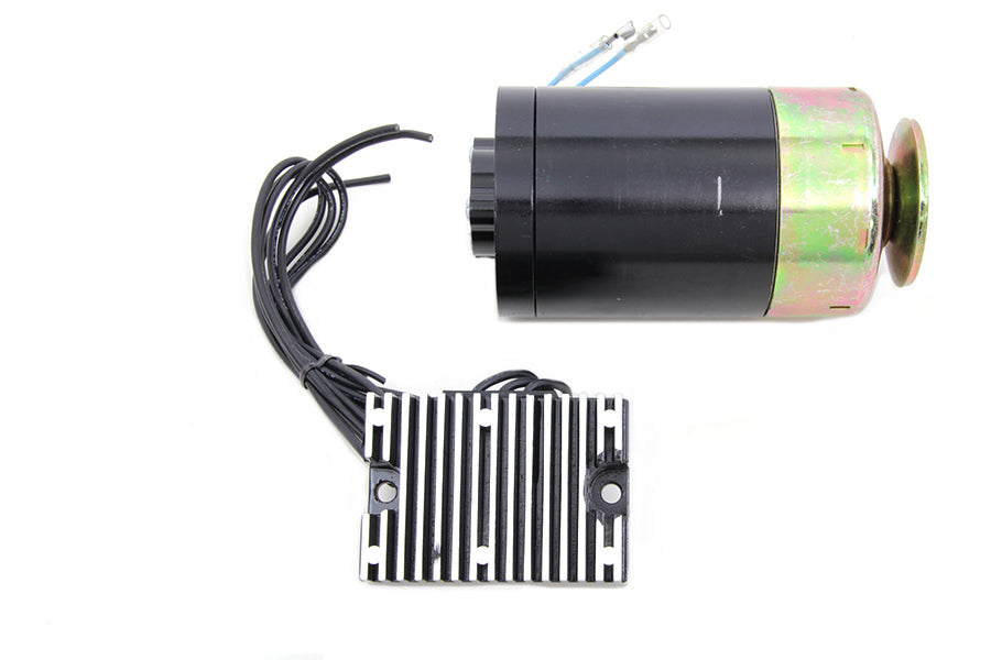 12 Volt Indian Alternator Black