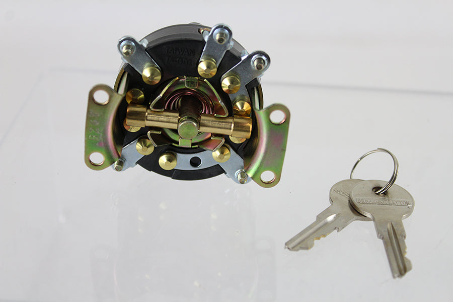 Black Ignition Switch with 5 Terminals