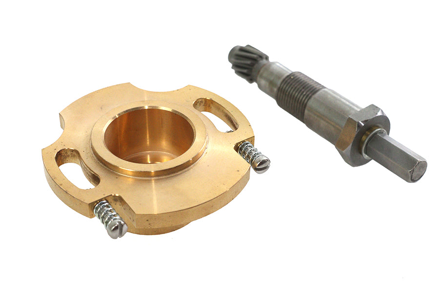 Magneto Base with Shaft and Gear
