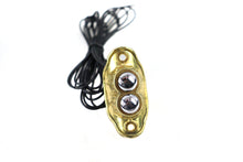 Load image into Gallery viewer, Old School Dual Switch Kit Brass Finish