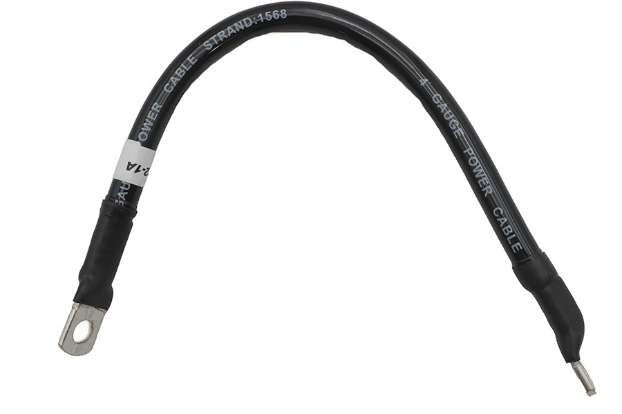Black 19 inch Flexible Battery Cable