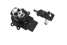 Load image into Gallery viewer, Black Ignition Switch with Chrome Skull