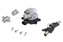 Load image into Gallery viewer, Side Hinge Ignition Switch and Saddlebag Lock Kit Chrome