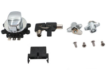 Load image into Gallery viewer, Side Hinge Ignition Switch and Saddlebag Lock Kit Chrome