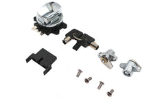 Load image into Gallery viewer, Side Hinge Ignition Switch and Saddlebag Lock Kit Chrome
