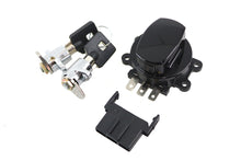 Load image into Gallery viewer, Side Hinge Ignition Switch and Saddlebag Lock Kit Black