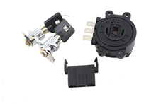 Load image into Gallery viewer, Side Hinge Ignition Switch and Saddlebag Lock Kit Black