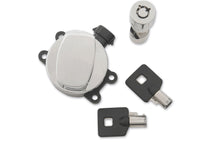 Load image into Gallery viewer, Side Hinge Ignition Switch Chrome with Fork Lock