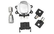 Load image into Gallery viewer, Side Hinge Ignition Switch Chrome with Fork Lock