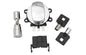 Side Hinge Ignition Switch Chrome with Fork Lock