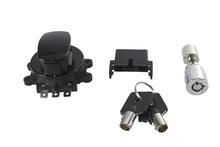 Load image into Gallery viewer, Side Hinge Ignition Switch Black with Fork Lock