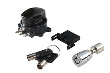 Load image into Gallery viewer, Side Hinge Ignition Switch Black with Fork Lock