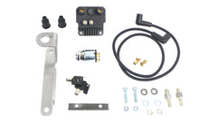Load image into Gallery viewer, Big Twin Coil Mount with Switch Bracket Raw