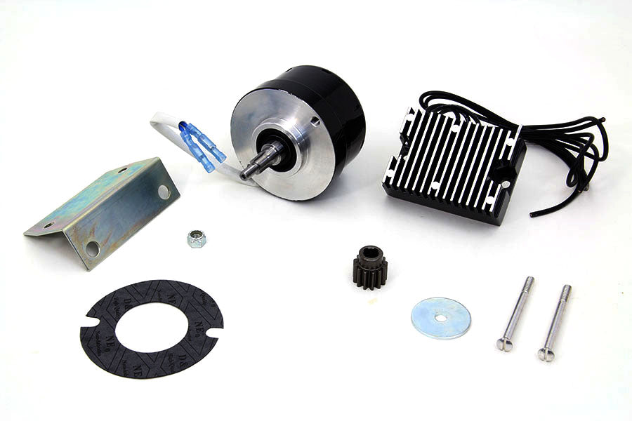 Black 12 Volt Alternator Generator Conversion Kit