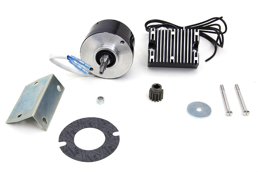 Black 12 Volt Alternator Generator Conversion Kit