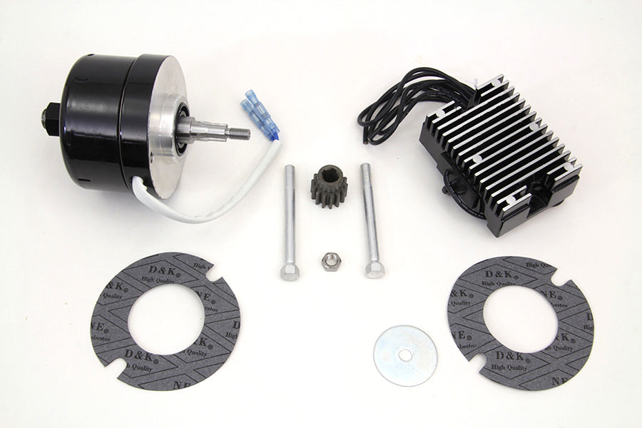 Black 12 Volt Alternator Generator Conversion Kit