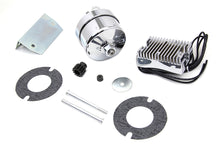 Load image into Gallery viewer, Chrome 12 Volt Alternator Generator Conversion Kit