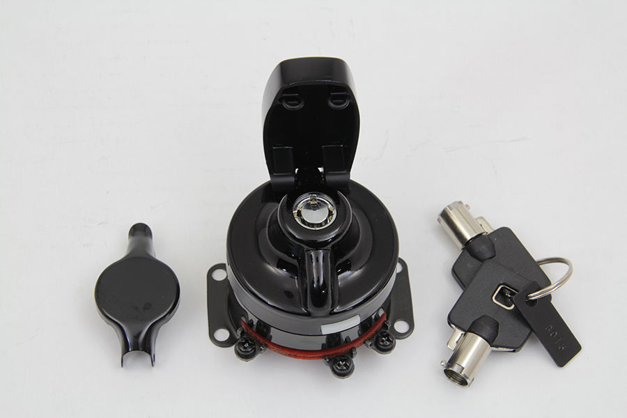 Hinge Ignition Switch 6 Terminal Gloss Black