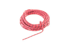 Load image into Gallery viewer, Red with Black Dot 25' Braided Wire