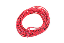 Load image into Gallery viewer, Red with Black Dot 25' Braided Wire