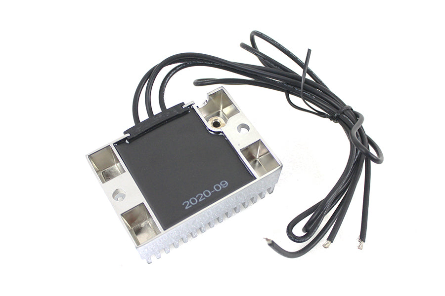 12 Volt Electronic Regulator Chrome