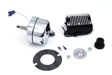 Load image into Gallery viewer, Chrome 12 Volt Alternator Generator Conversion Kit