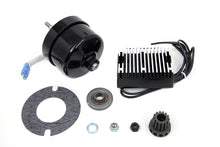 Load image into Gallery viewer, Black 12 Volt Alternator Generator Conversion Kit