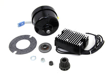 Load image into Gallery viewer, Black 12 Volt Alternator Generator Conversion Kit