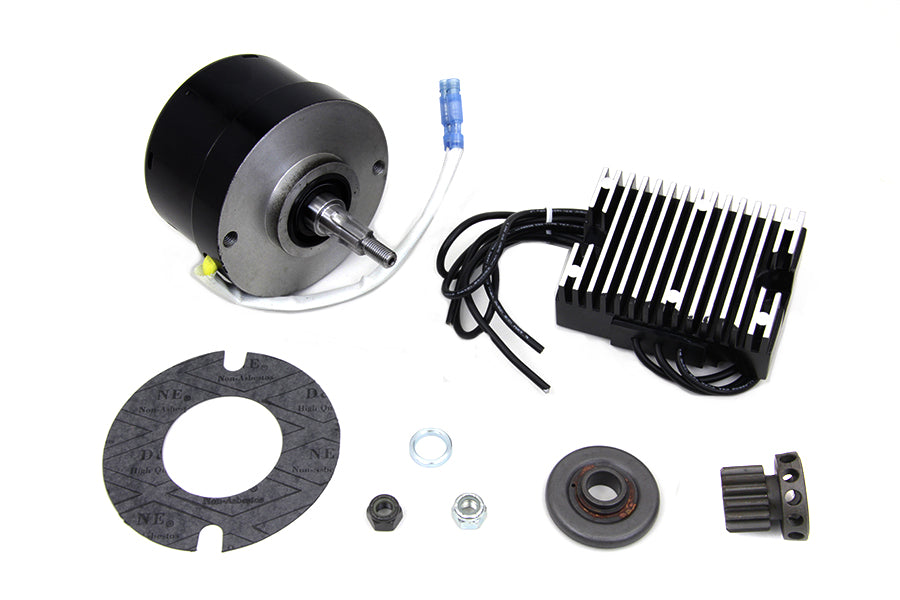 Black 12 Volt Alternator Generator Conversion Kit