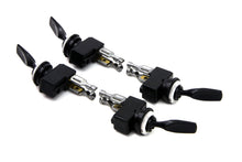 Load image into Gallery viewer, Black Bat Handle Toggle Switch Set