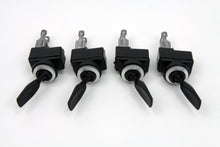 Load image into Gallery viewer, Black Bat Handle Toggle Switch Set
