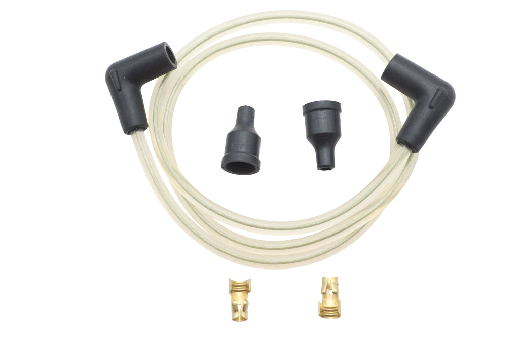 Clear Spark Plug Wire Set
