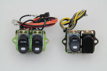 Load image into Gallery viewer, Rocker Style LED Fairing Switch Kit Black