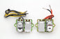 Rocker Style LED Fairing Switch Kit Chrome