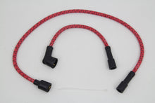 Load image into Gallery viewer, Sumax Red with Black Tracer 7mm Spark Plug Wire Set