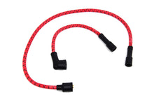 Load image into Gallery viewer, Sumax Red with Black Tracer 7mm Spark Plug Wire Set