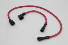 Load image into Gallery viewer, Sumax Red with Black Tracer 7mm Spark Plug Wire Set