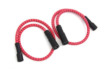 Load image into Gallery viewer, Sumax Red with Black Tracer 7mm Spark Plug Wire Set