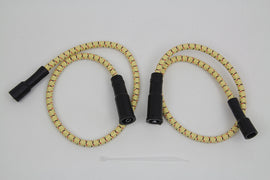 Sumax Yellow with Black & Red Tracer 7mm Spark Plug Wire Set