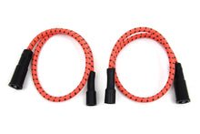 Load image into Gallery viewer, Sumax Orange with Black Tracer 7mm Spark Plug Wire Set