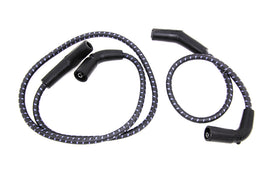 Sumax Black with Blue Tracer 7mm Spark Plug Wire Set